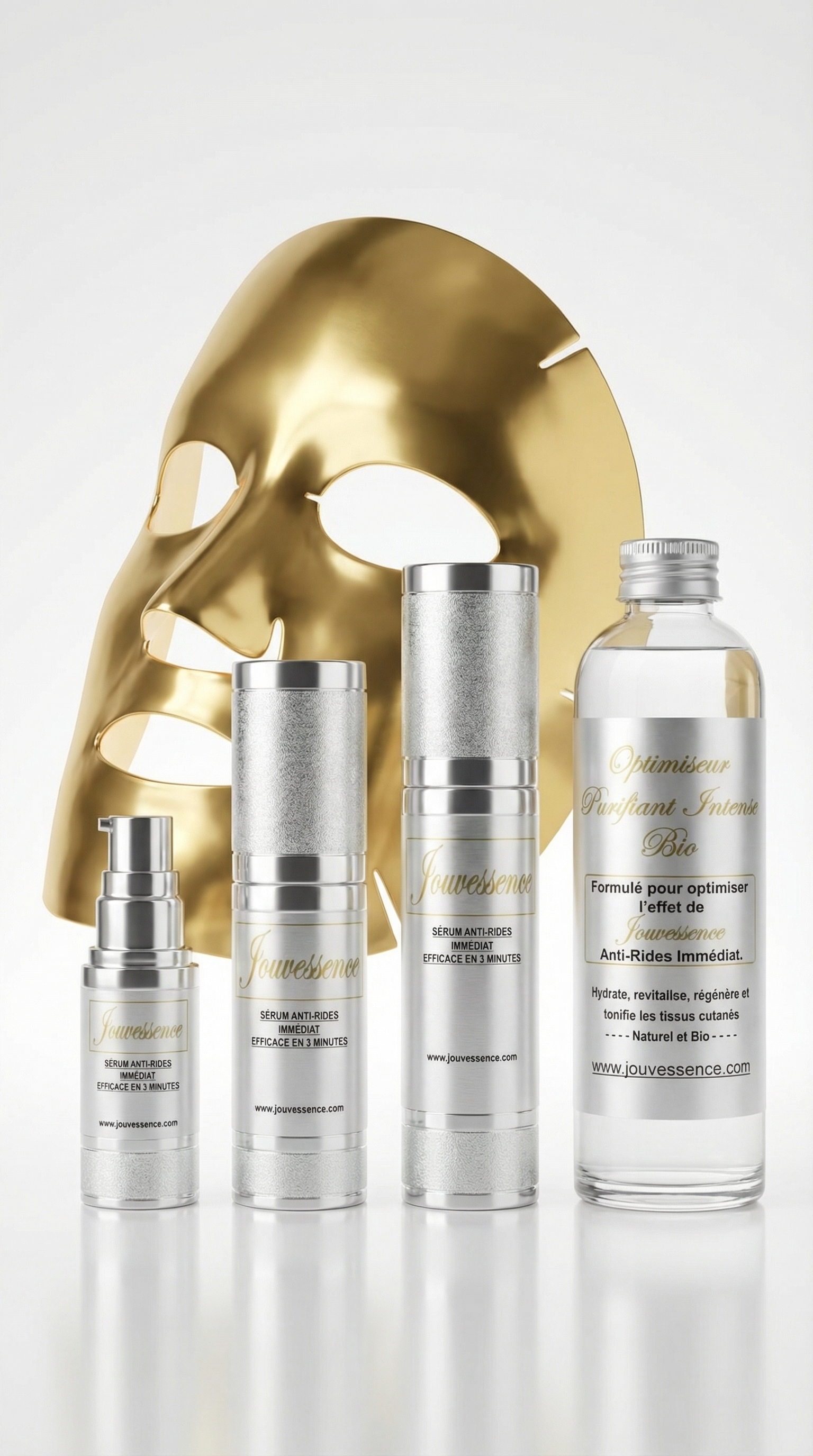 Jouvessence 250 ml Anti-rides/poches immédiat 3 minutes :